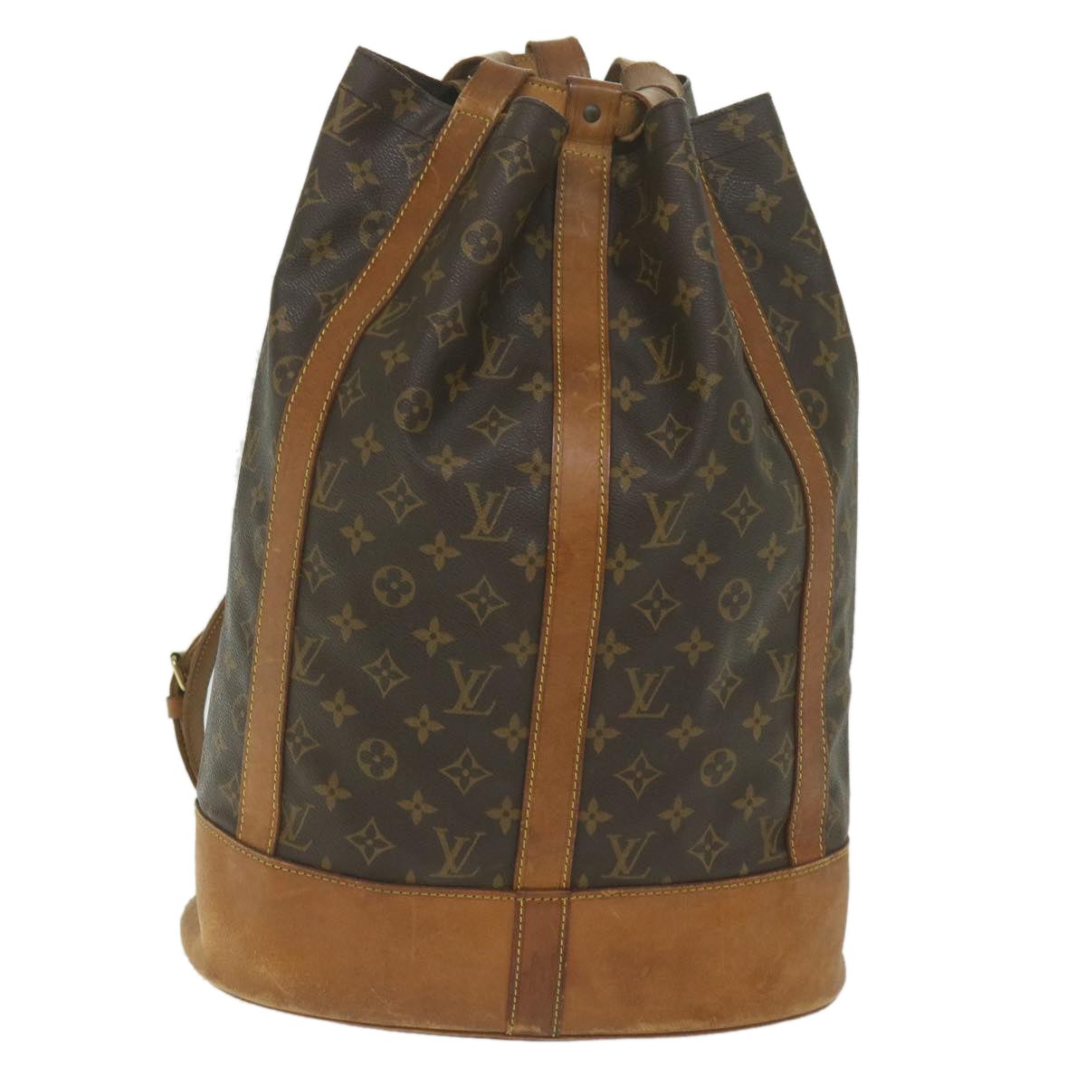 LOUIS VUITTON Monogram Randonnee GM Shoulder Bag M42244 LV Auth bs9782