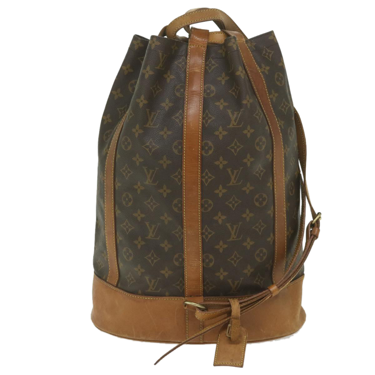 LOUIS VUITTON Monogram Randonnee GM Shoulder Bag M42244 LV Auth bs9782