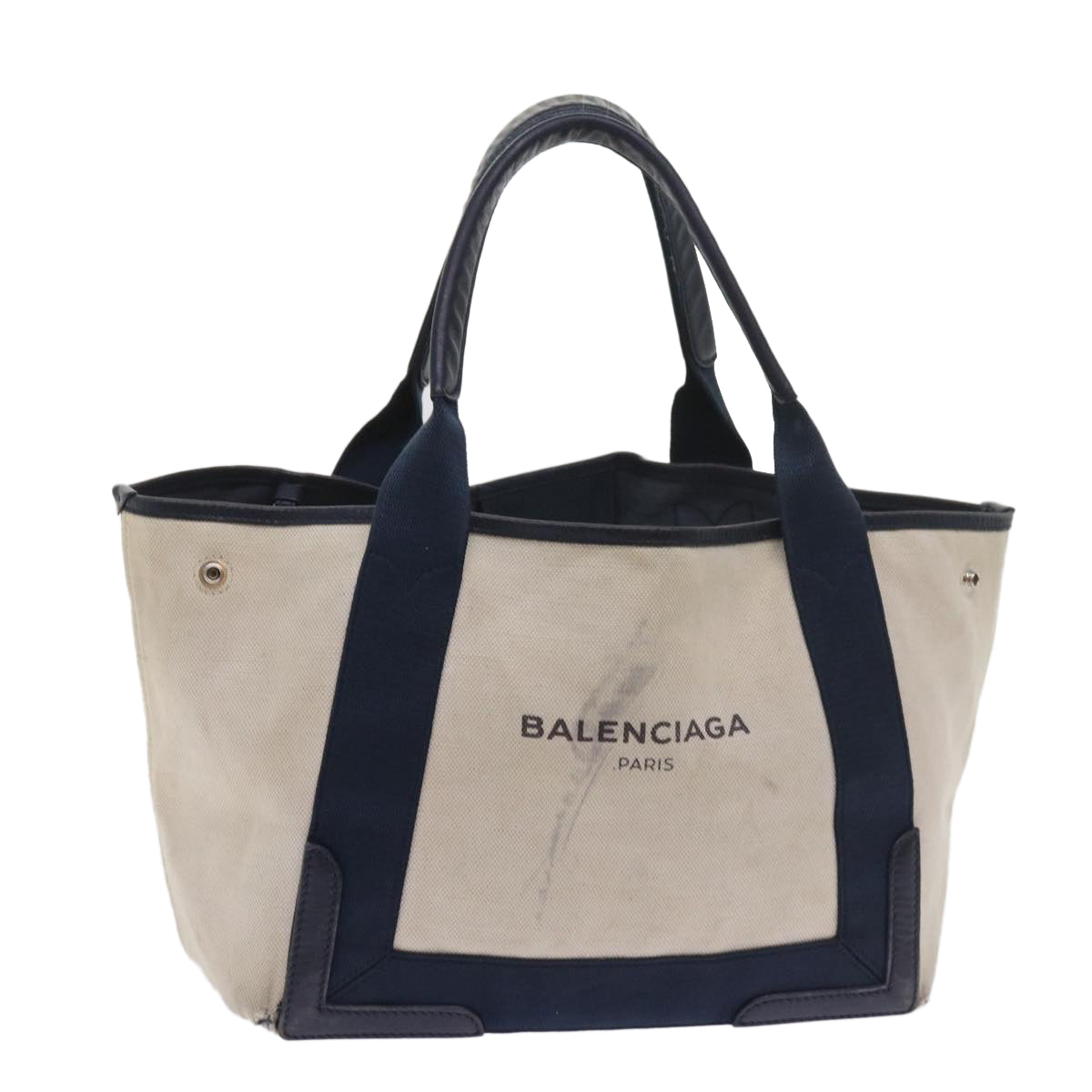 BALENCIAGA Tote Bag Canvas Beige 339933 Auth bs9790