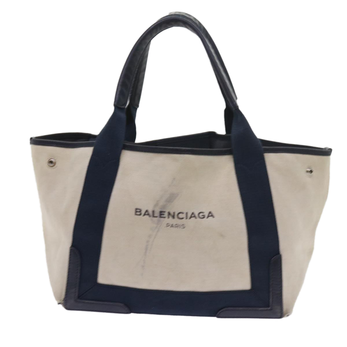 BALENCIAGA Tote Bag Canvas Beige 339933 Auth bs9790