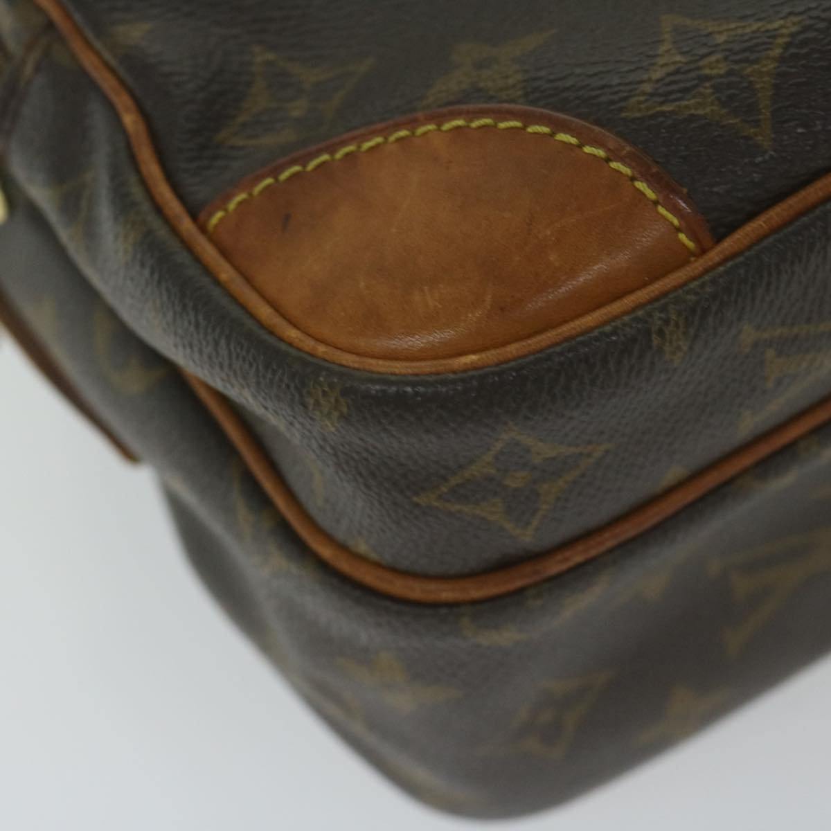 LOUIS VUITTON Monogram Nile Shoulder Bag M45244 LV Auth bs9798