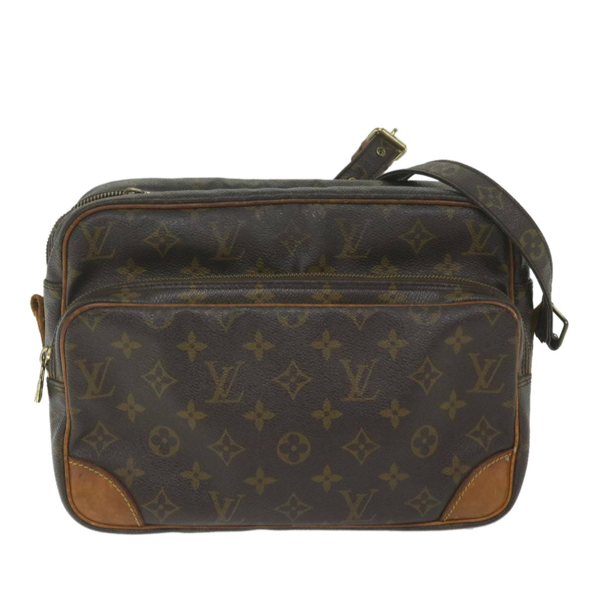 LOUIS VUITTON Monogram Nile Shoulder Bag M45244 LV Auth bs9798 - 0