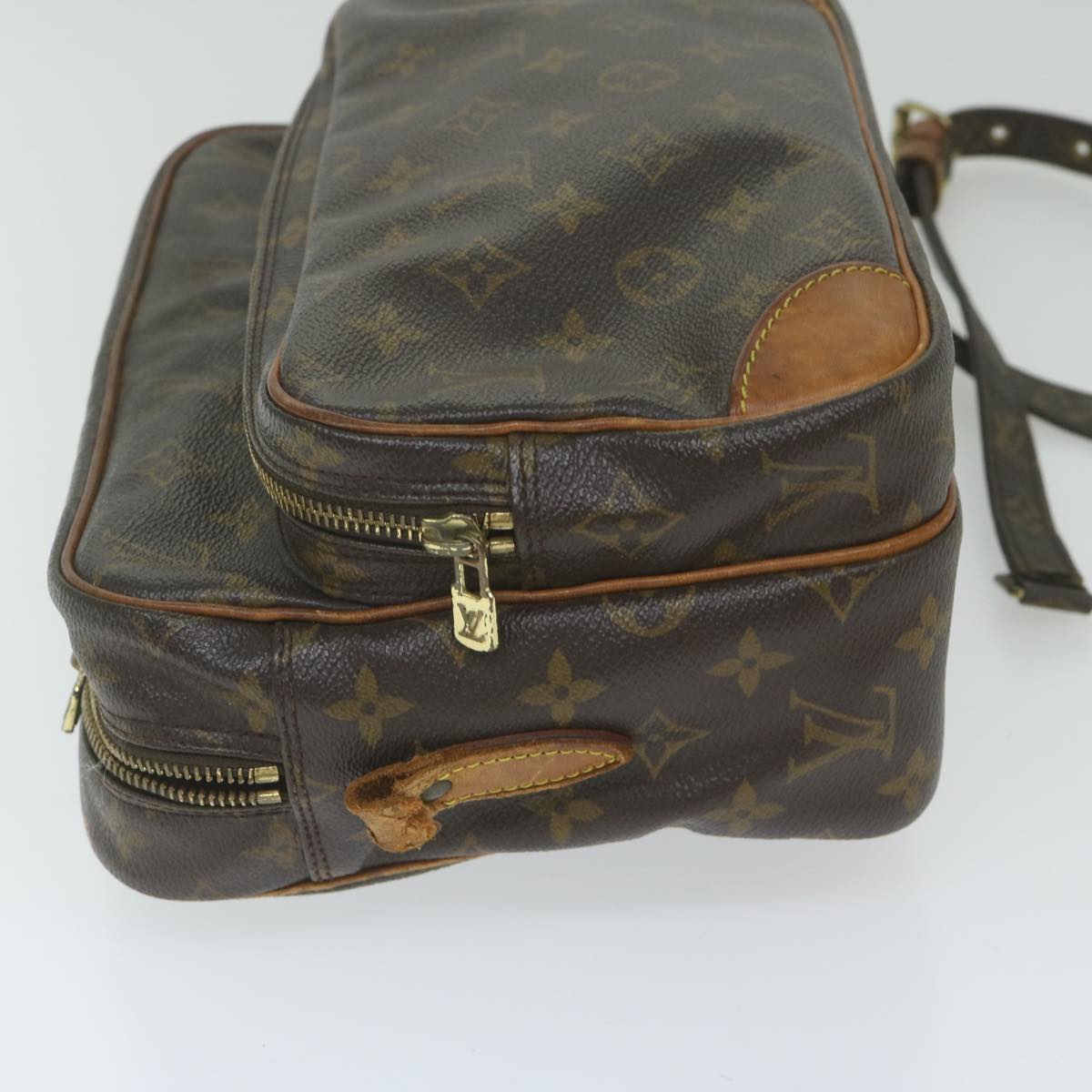 LOUIS VUITTON Monogram Nile Shoulder Bag M45244 LV Auth bs9798