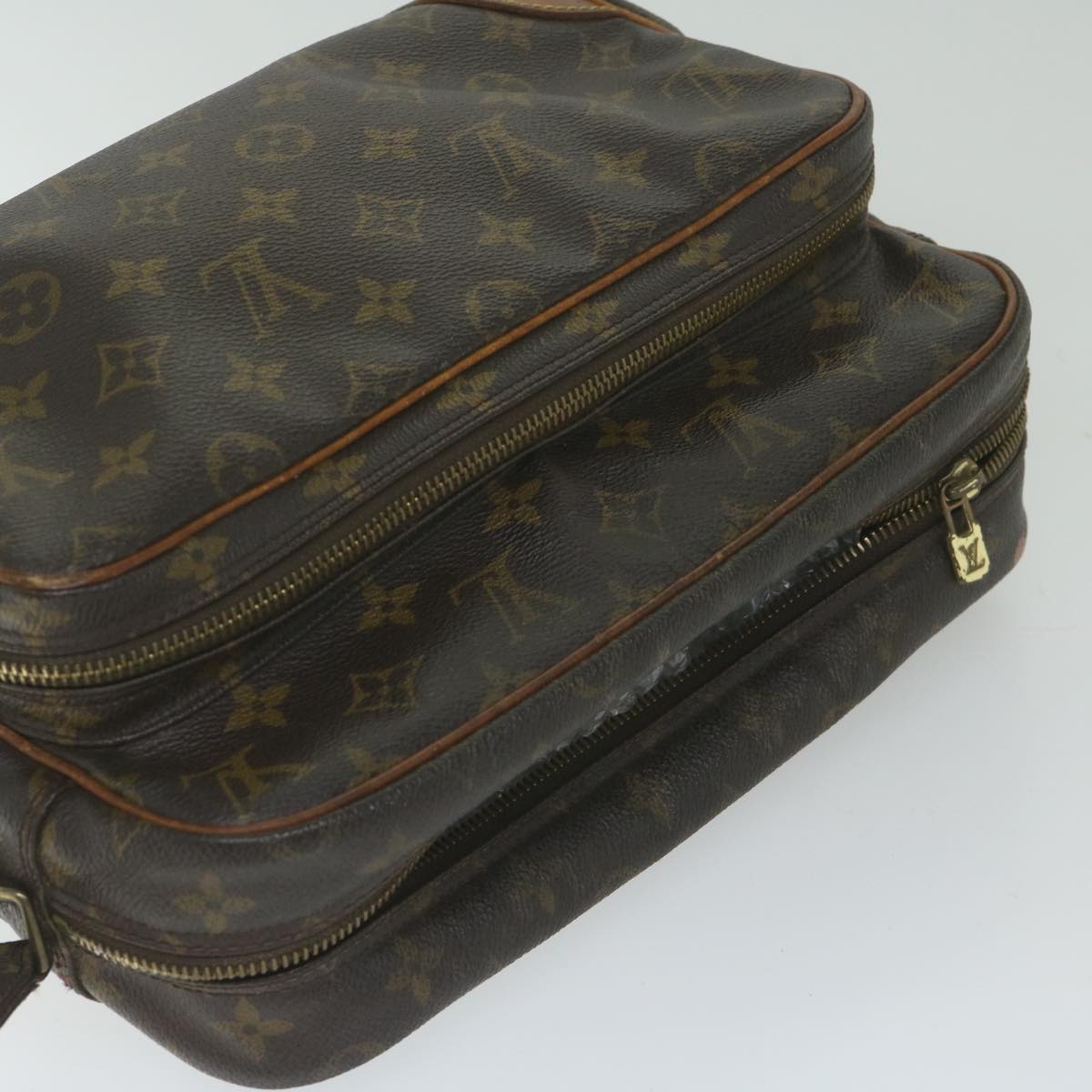 LOUIS VUITTON Monogram Nile Shoulder Bag M45244 LV Auth bs9798