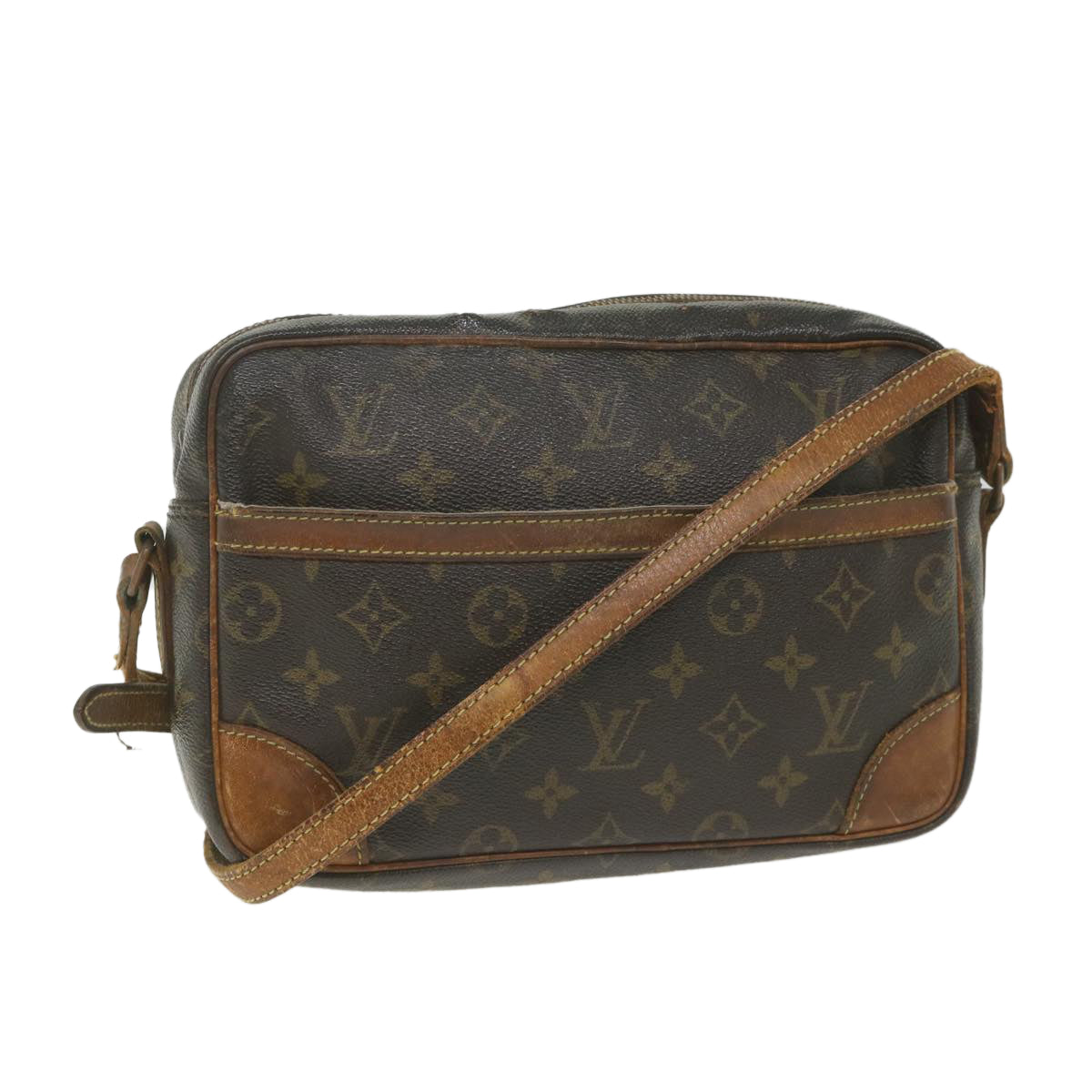 LOUIS VUITTON Monogram Trocadero 27 Shoulder Bag M51274 LV Auth bs9800