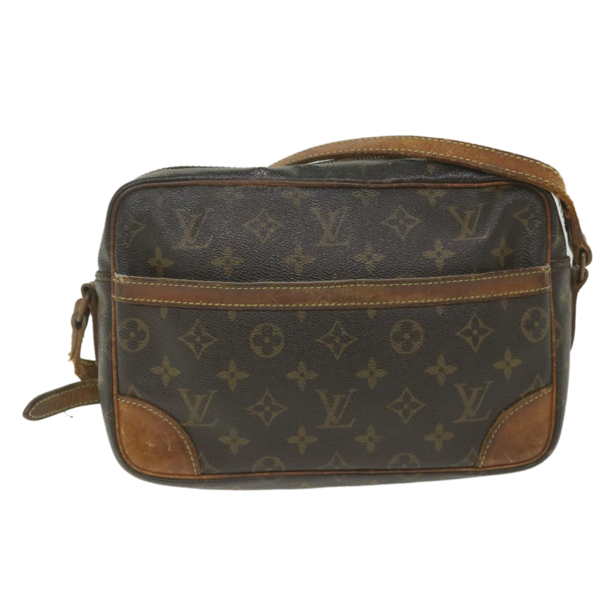 LOUIS VUITTON Monogram Trocadero 27 Shoulder Bag M51274 LV Auth bs9800