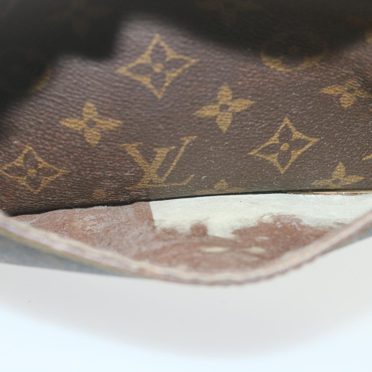 LOUIS VUITTON Monogram Compiegne 23 Clutch Bag M51847 LV Auth bs9803