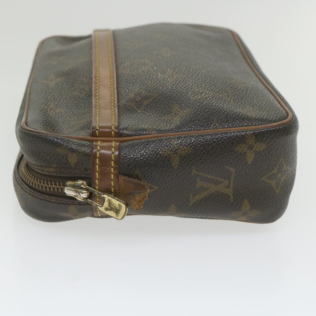 LOUIS VUITTON Monogram Compiegne 23 Clutch Bag M51847 LV Auth bs9803