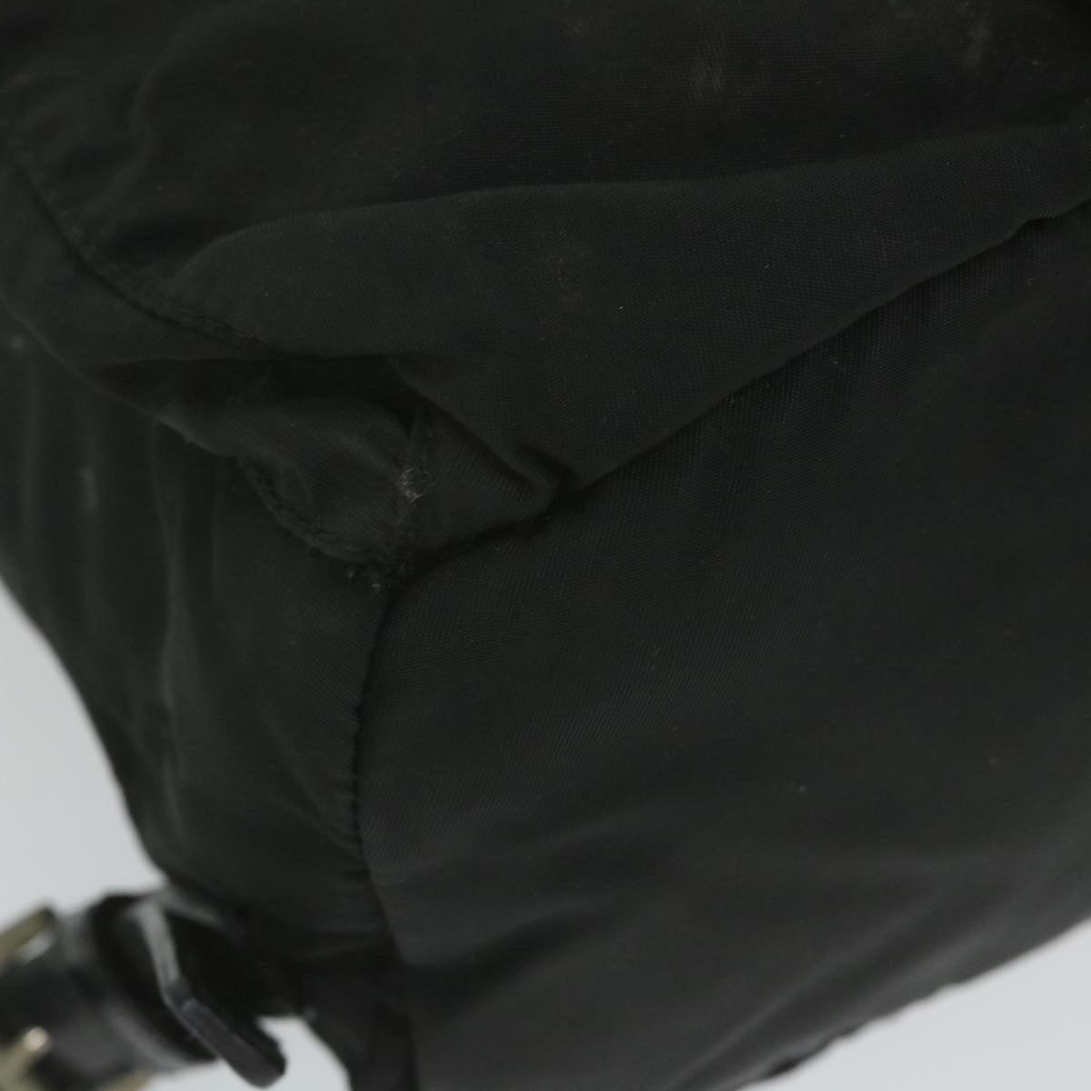 PRADA Backpack Nylon Black Auth bs9827
