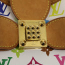 LOUIS VUITTON Monogram Multicolor Annie GM Tote Bag White M40303 LV Auth bs983-18