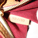 LOUIS VUITTON Monogram Multicolor Annie GM Tote Bag White M40303 LV Auth bs983-12