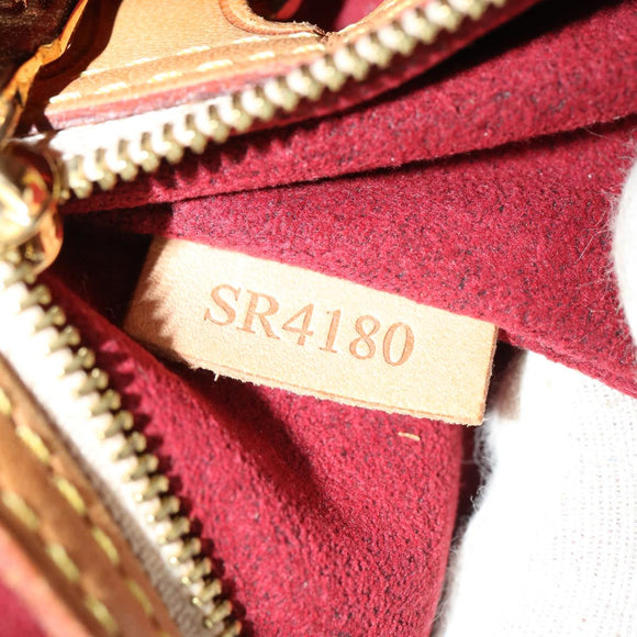 LOUIS VUITTON Monogram Multicolor Annie GM Tote Bag White M40303 LV Auth bs983