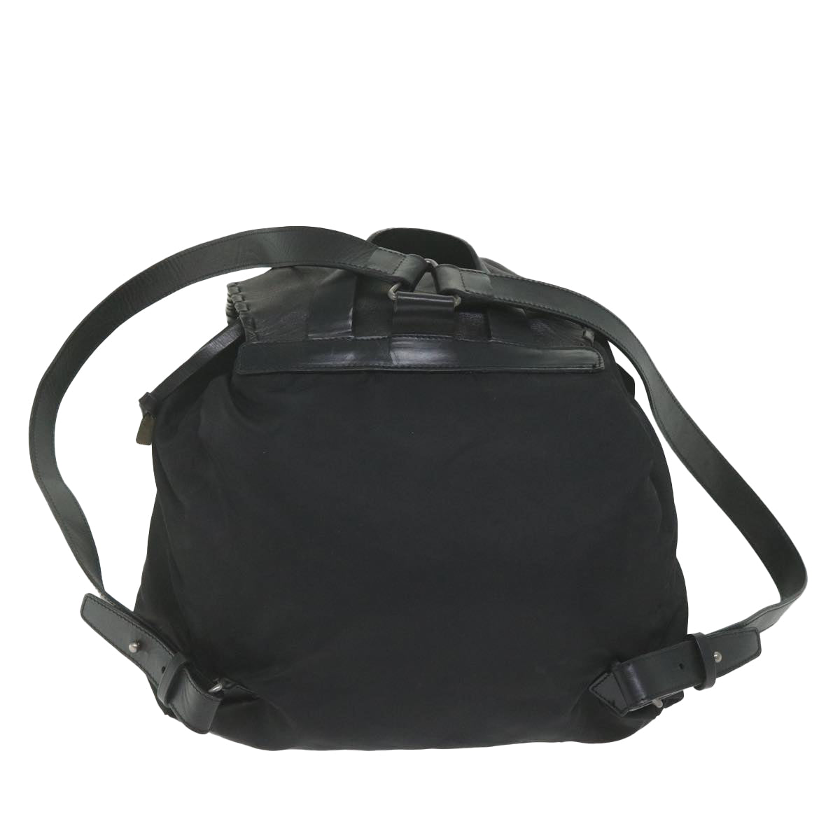 PRADA Backpack Nylon Black Auth bs9861 - 0