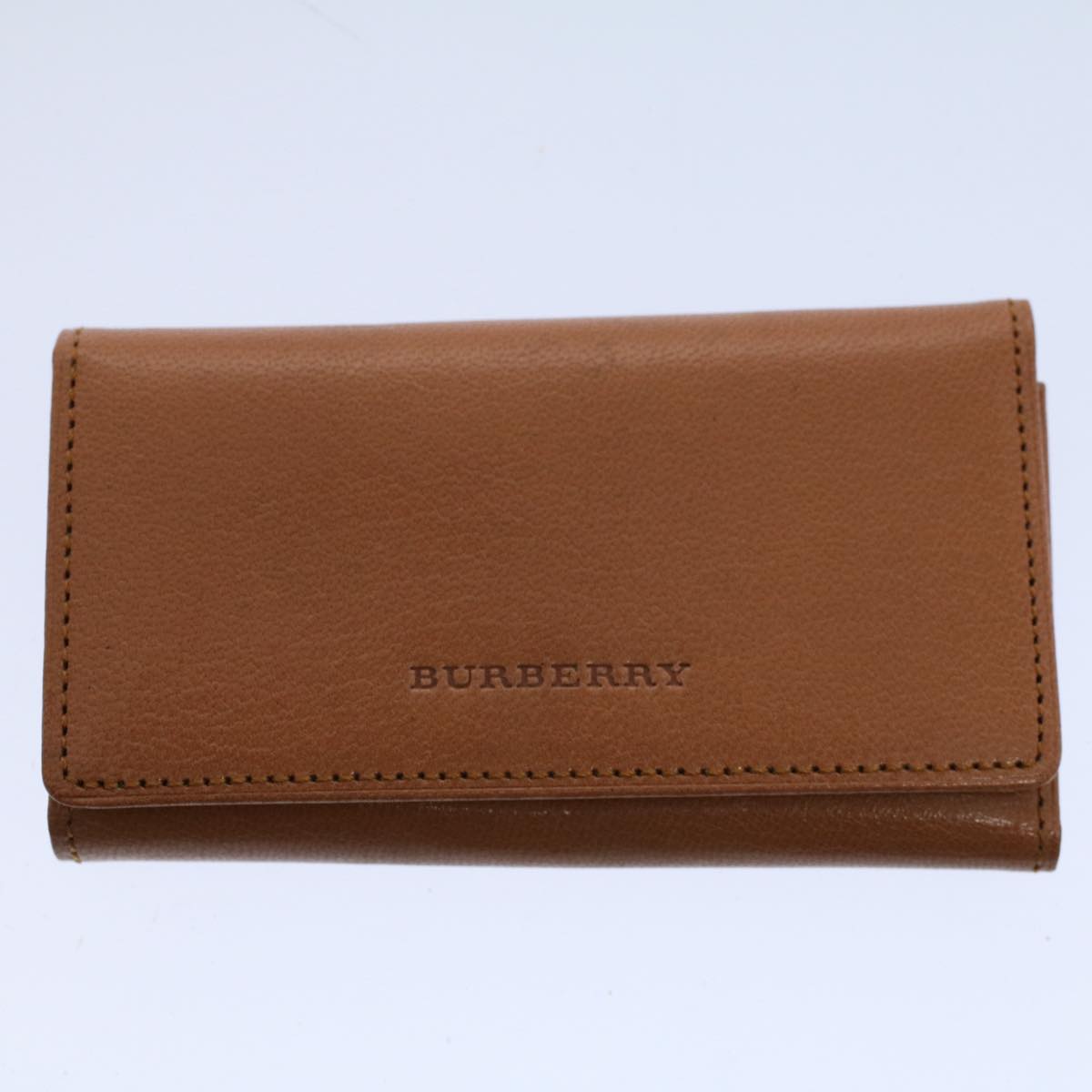 BURBERRY Nova Check Blue Label Wallet Nylon 4Set Beige Black Auth bs9887