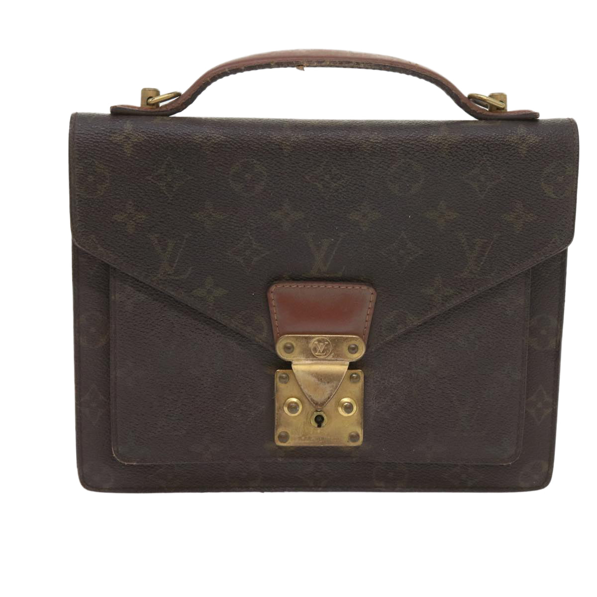 LOUIS VUITTON Monogram Monceau 26 Shoulder Bag 2way M51187 LV Auth bs9943