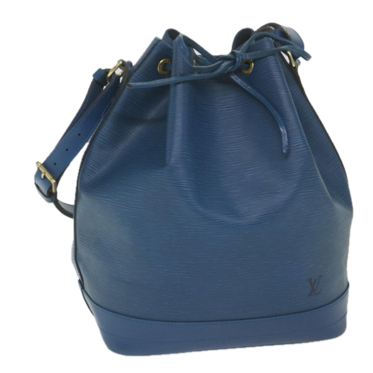 LOUIS VUITTON Epi Noe Shoulder Bag Blue M44005 LV Auth bs9947