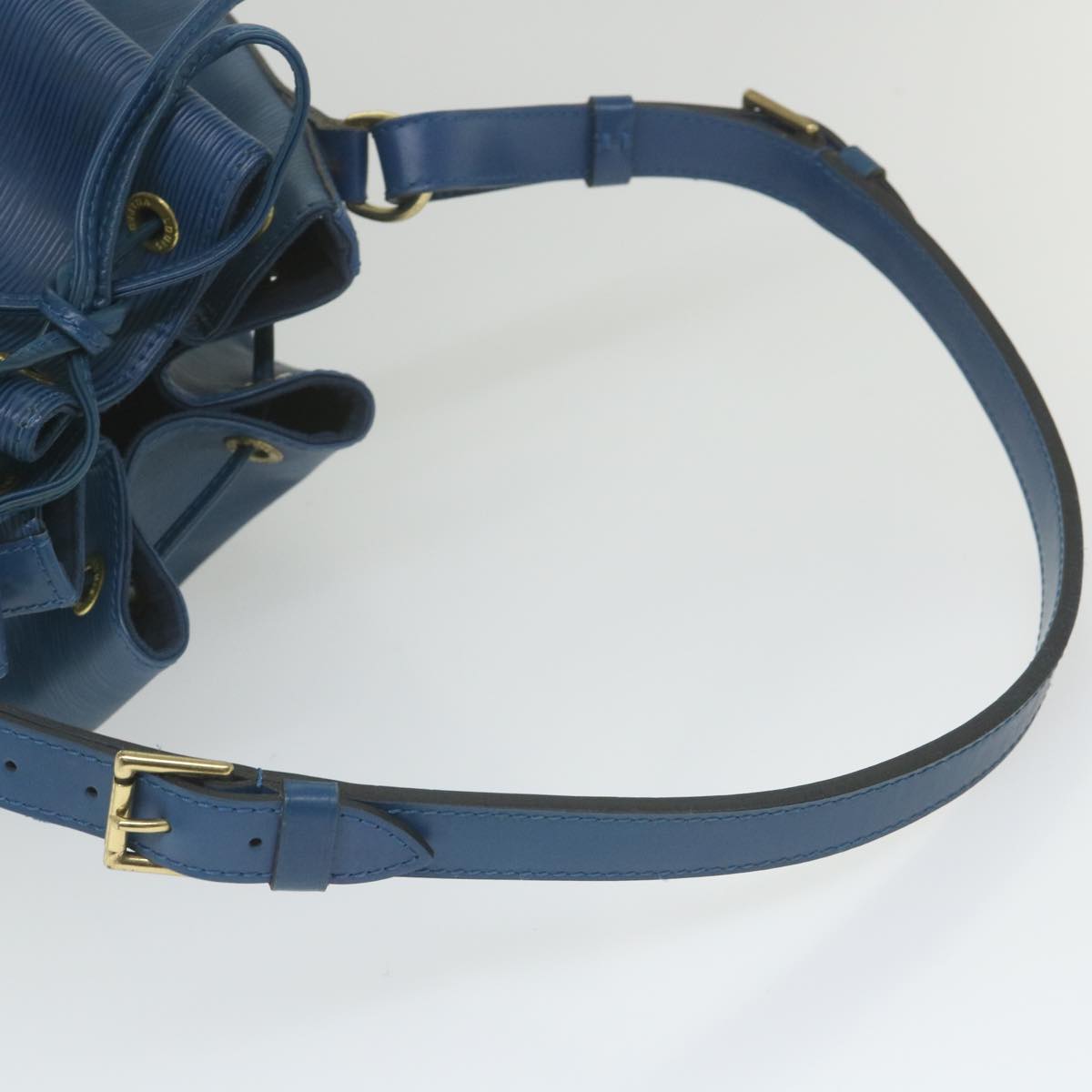 LOUIS VUITTON Epi Noe Shoulder Bag Blue M44005 LV Auth bs9947