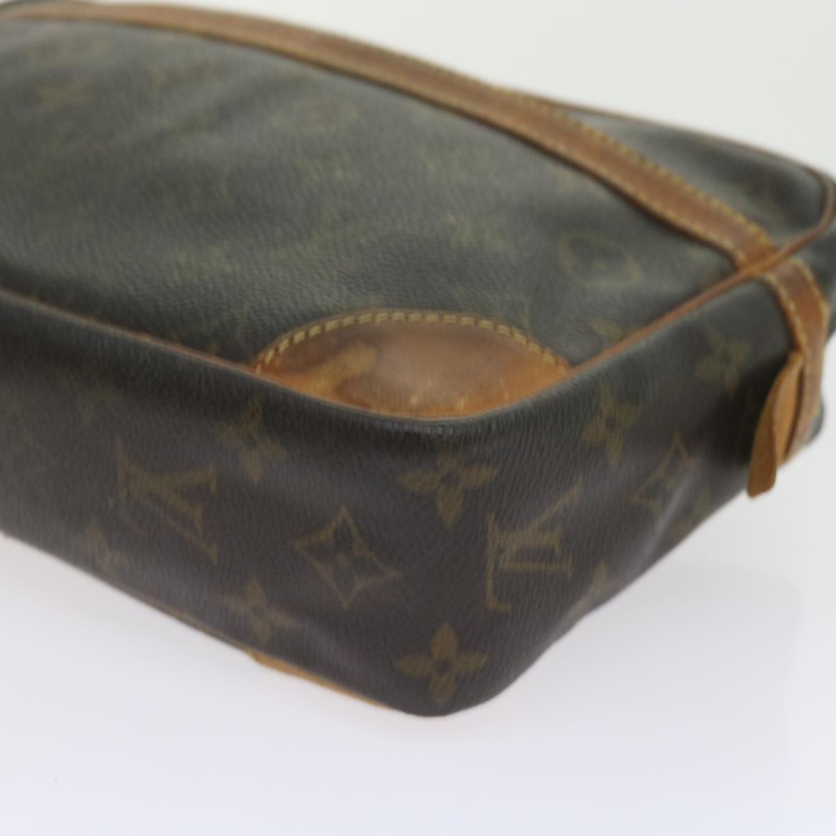 LOUIS VUITTON Monogram Compiegne 28 Clutch Bag M51845 LV Auth bs9950