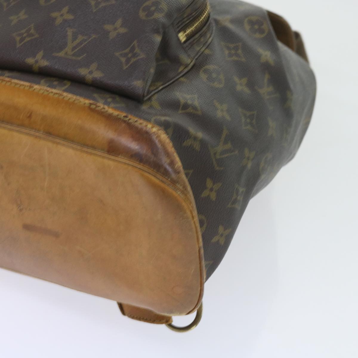 LOUIS VUITTON Monogram Montsouris GM Backpack M51135 LV Auth bs9960