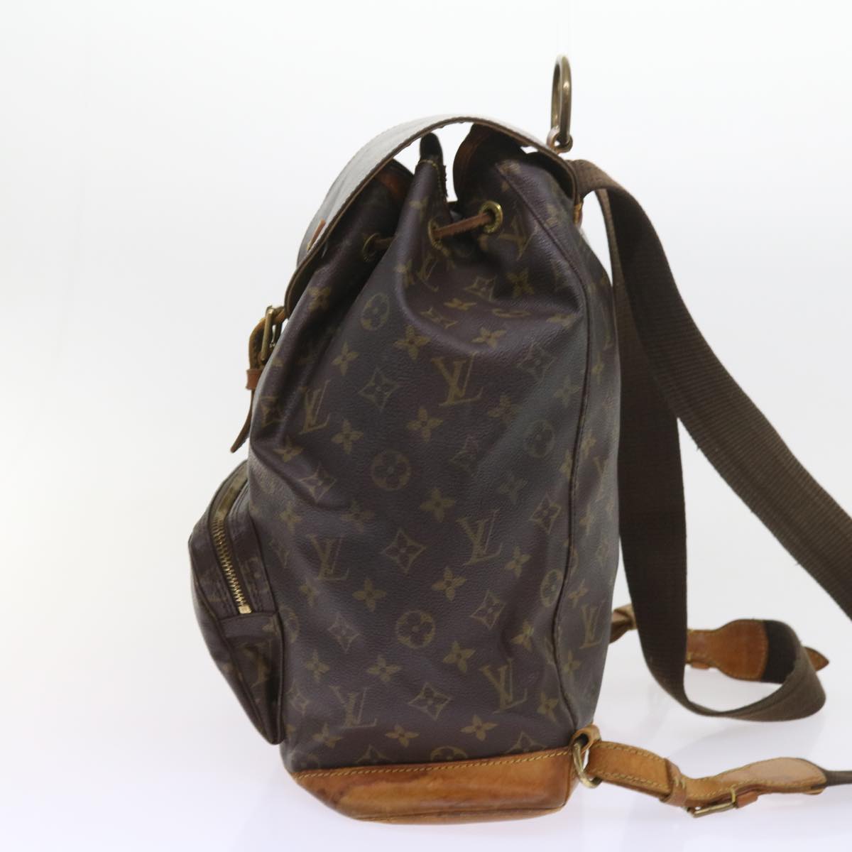 LOUIS VUITTON Monogram Montsouris GM Backpack M51135 LV Auth bs9960