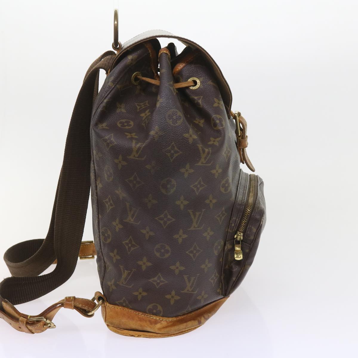 LOUIS VUITTON Monogram Montsouris GM Backpack M51135 LV Auth bs9960