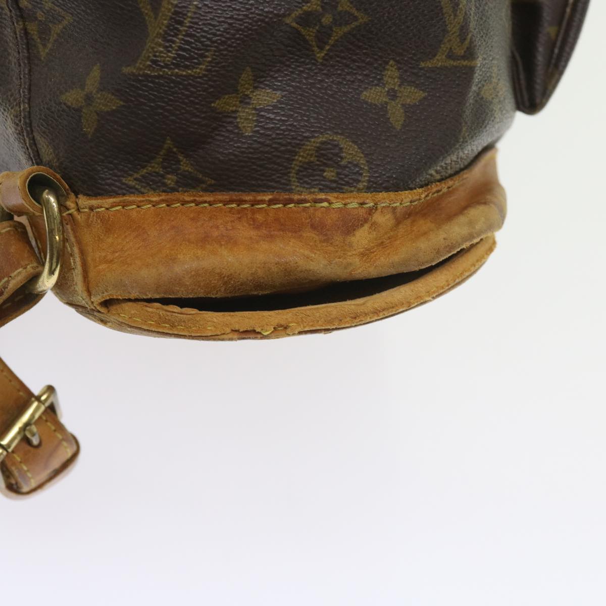 LOUIS VUITTON Monogram Montsouris GM Backpack M51135 LV Auth bs9960