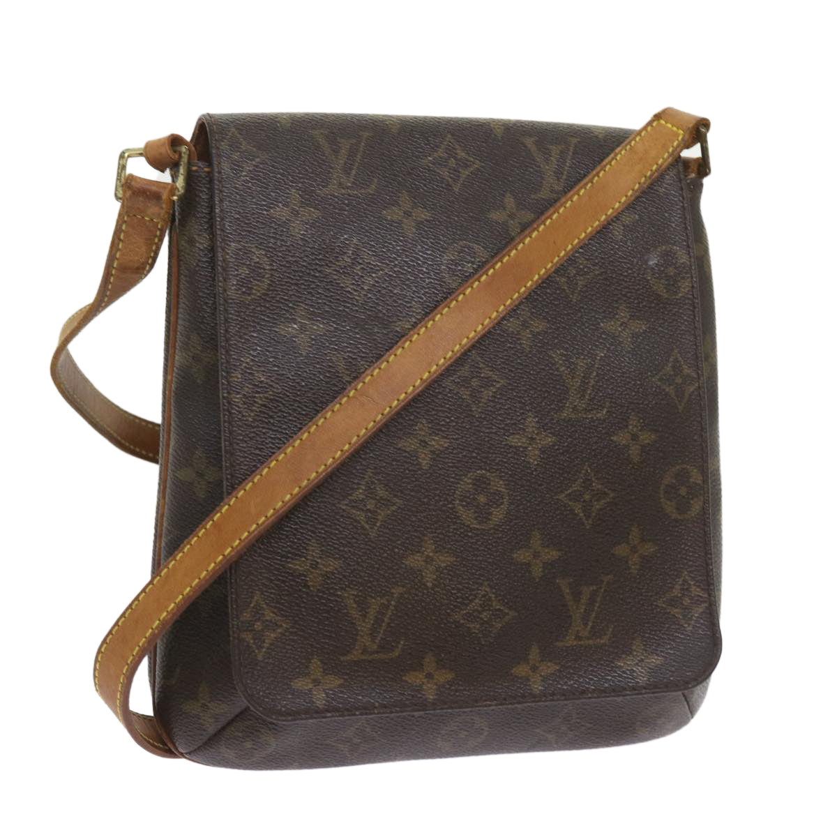 LOUIS VUITTON Monogram Musette Salsa Long Shoulder Bag M51387 LV Auth bs9961