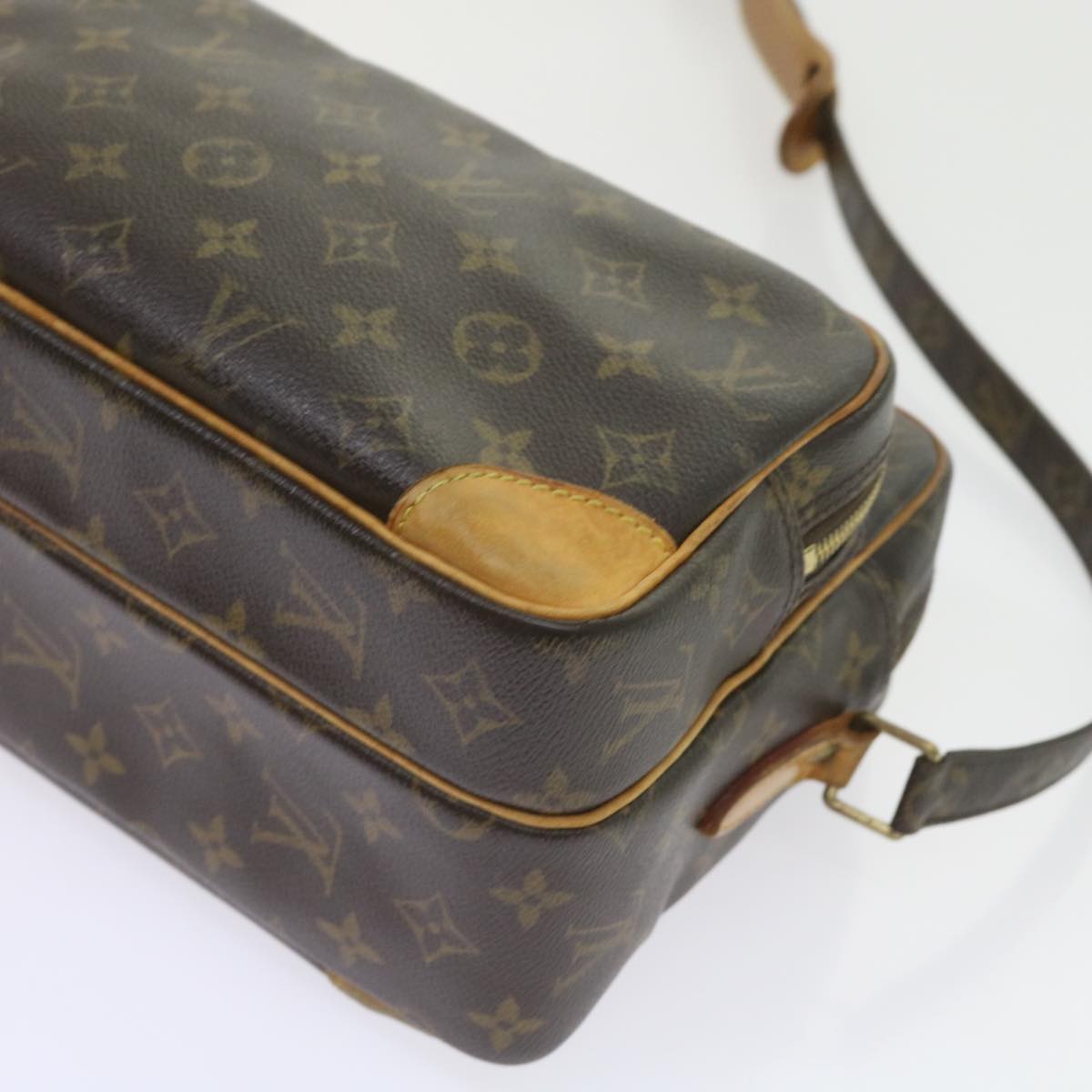 LOUIS VUITTON Monogram Nile Shoulder Bag M45244 LV Auth bs9963