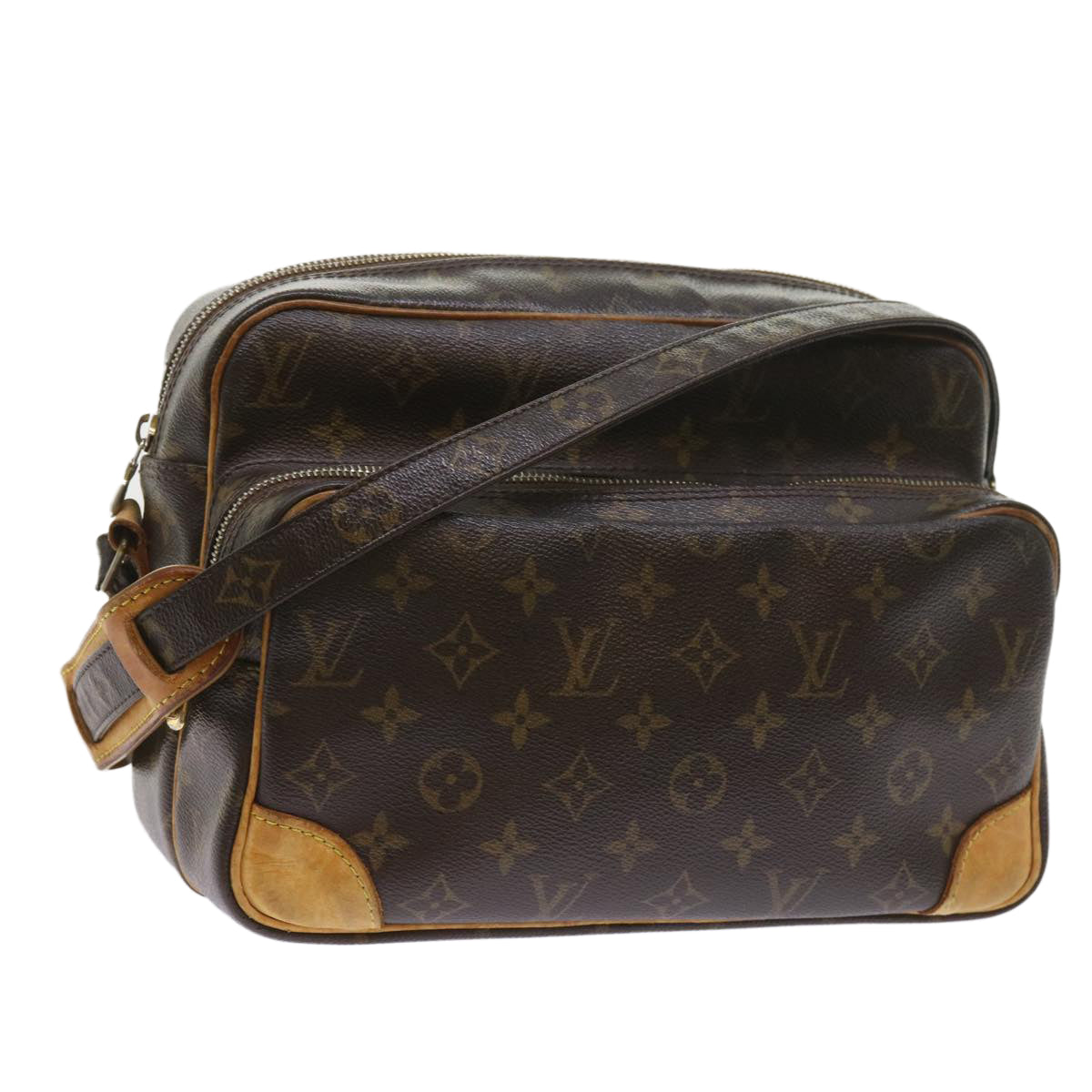 LOUIS VUITTON Monogram Nile Shoulder Bag M45244 LV Auth bs9963