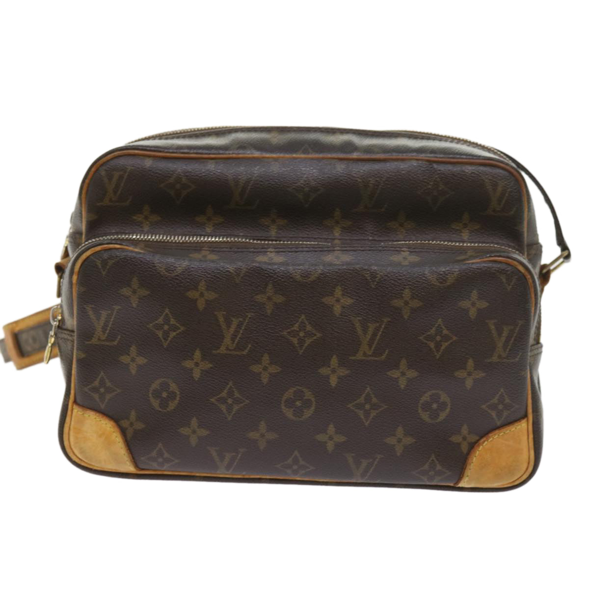 LOUIS VUITTON Monogram Nile Shoulder Bag M45244 LV Auth bs9963