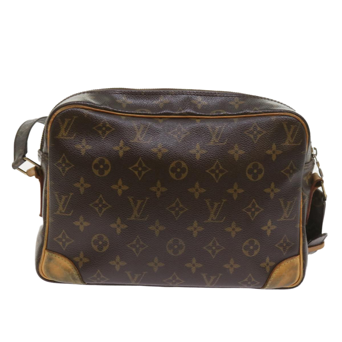 LOUIS VUITTON Monogram Nile Shoulder Bag M45244 LV Auth bs9963