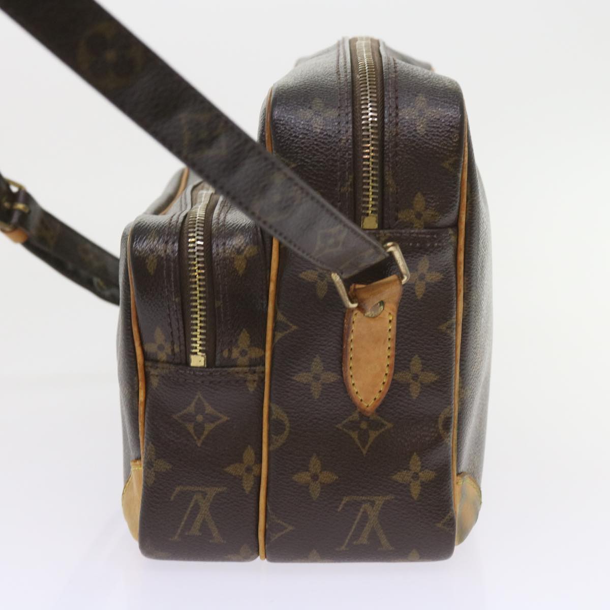 LOUIS VUITTON Monogram Nile Shoulder Bag M45244 LV Auth bs9963