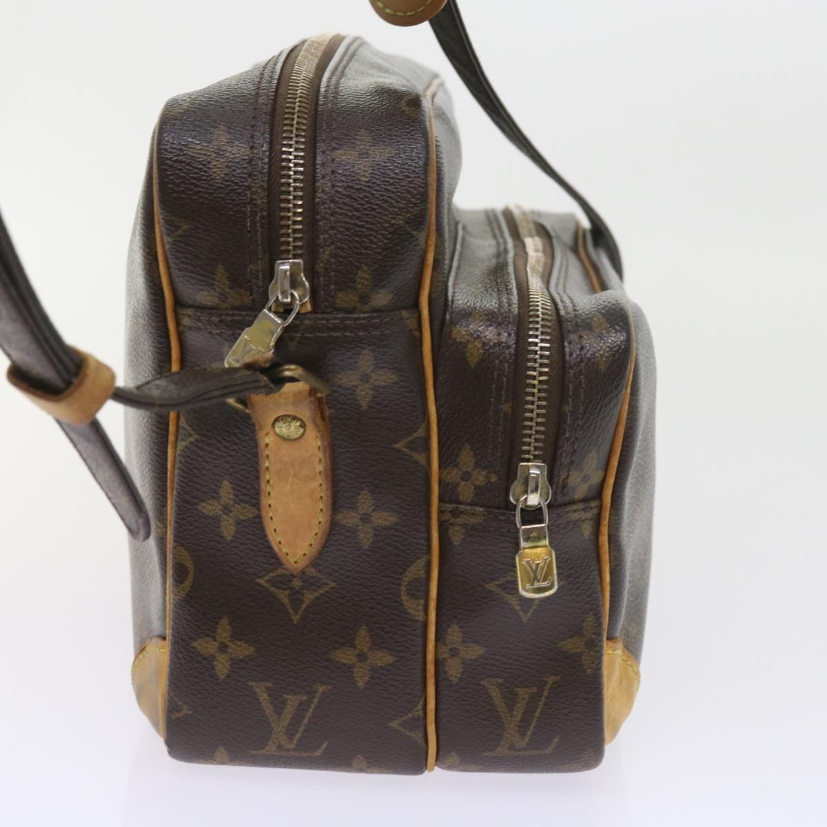 LOUIS VUITTON Monogram Nile Shoulder Bag M45244 LV Auth bs9963