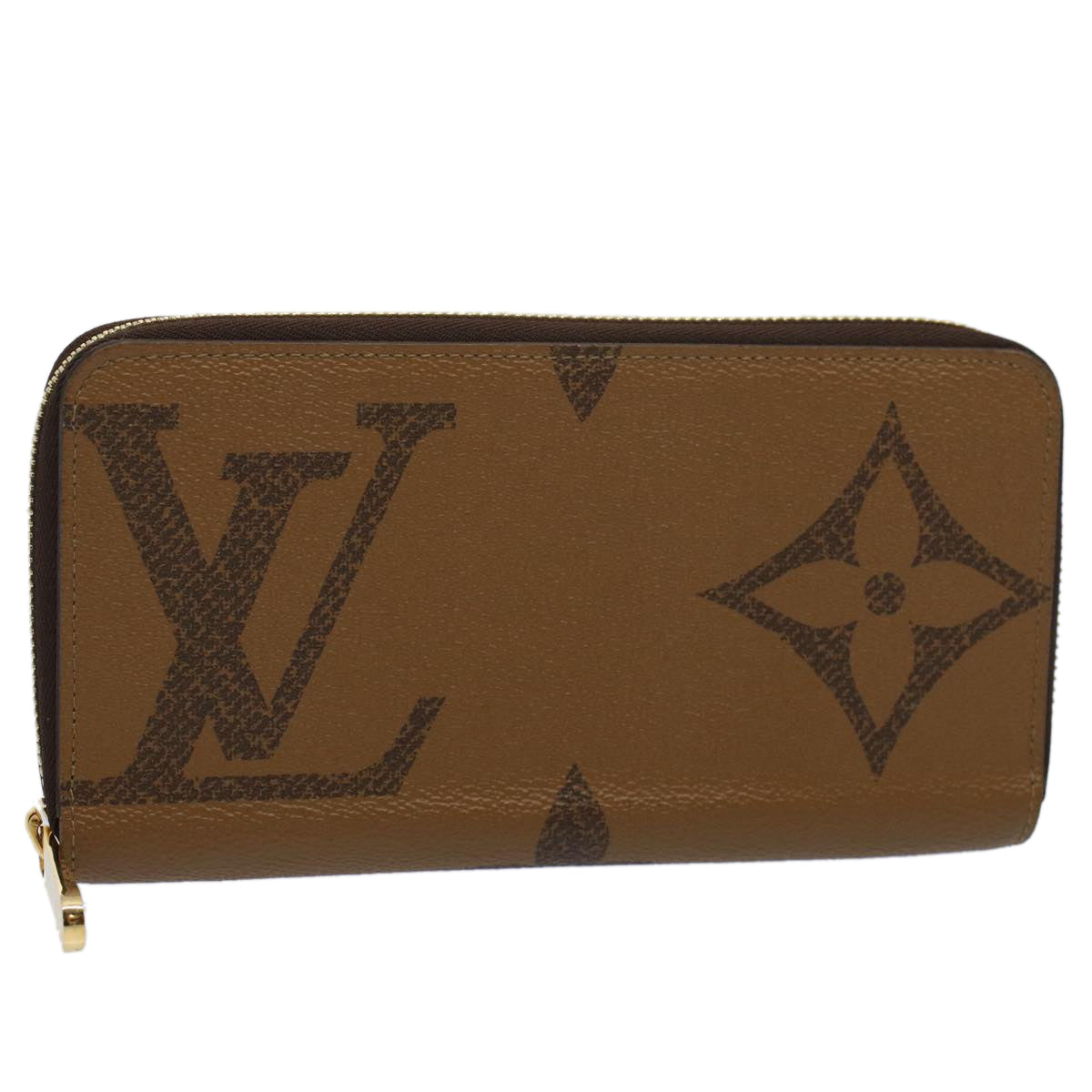 LOUIS VUITTON Monogram Giant Reverse Zippy Long Wallet M69353 LV Auth bs9966