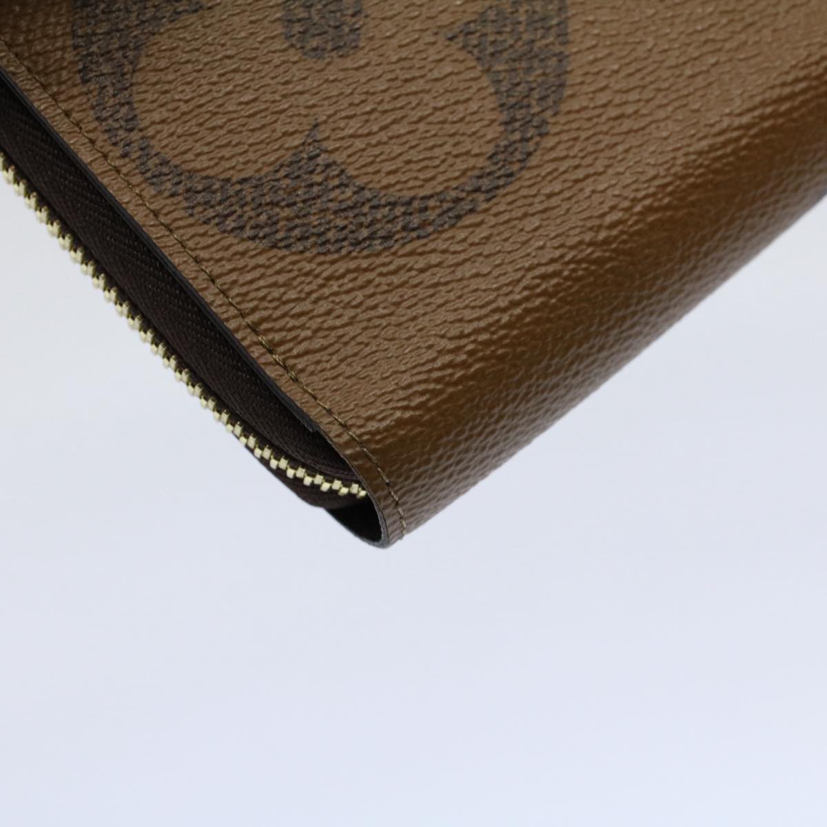 LOUIS VUITTON Monogram Giant Reverse Zippy Long Wallet M69353 LV Auth bs9966