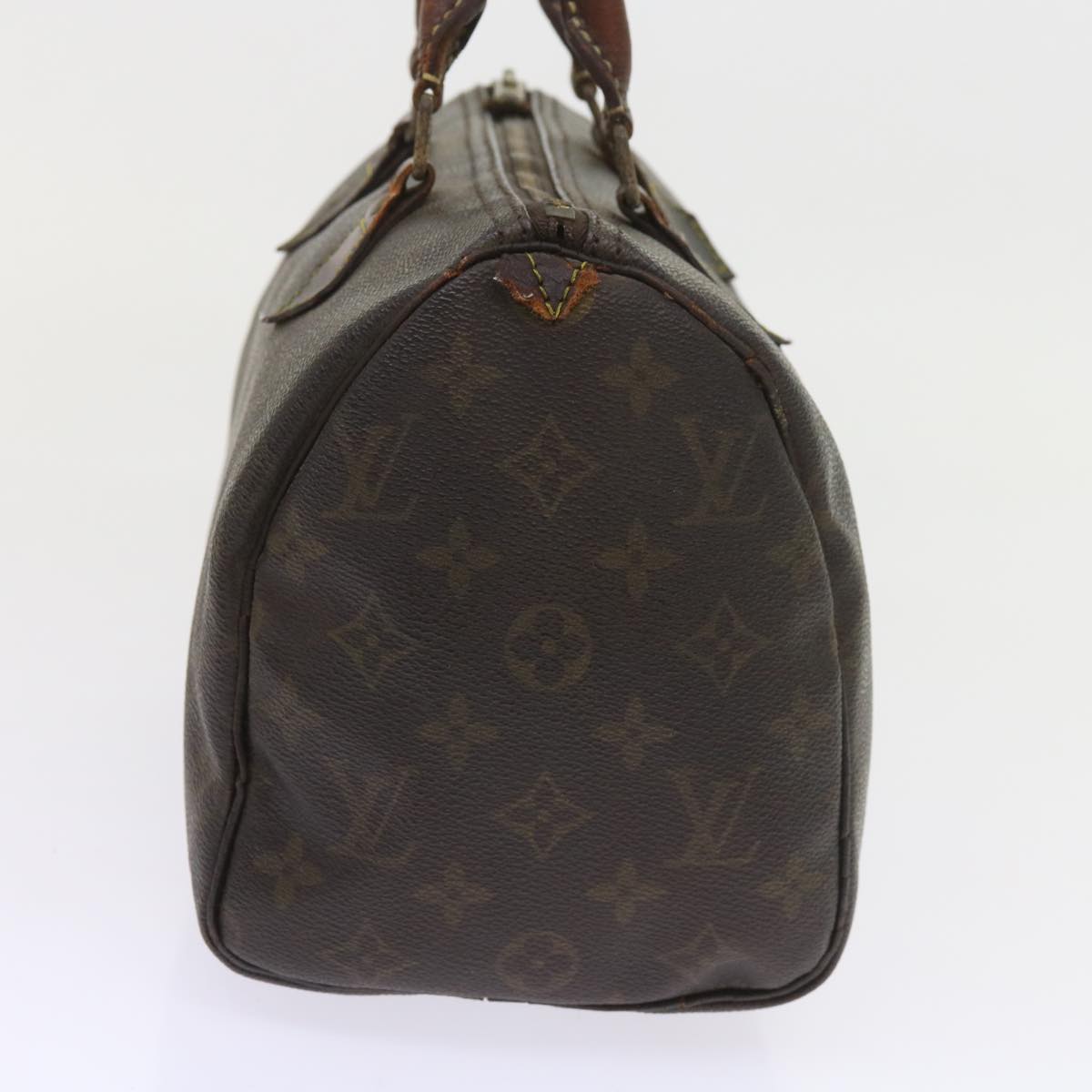 LOUIS VUITTON Monogram Speedy 25 Hand Bag M41528 LV Auth bs9968