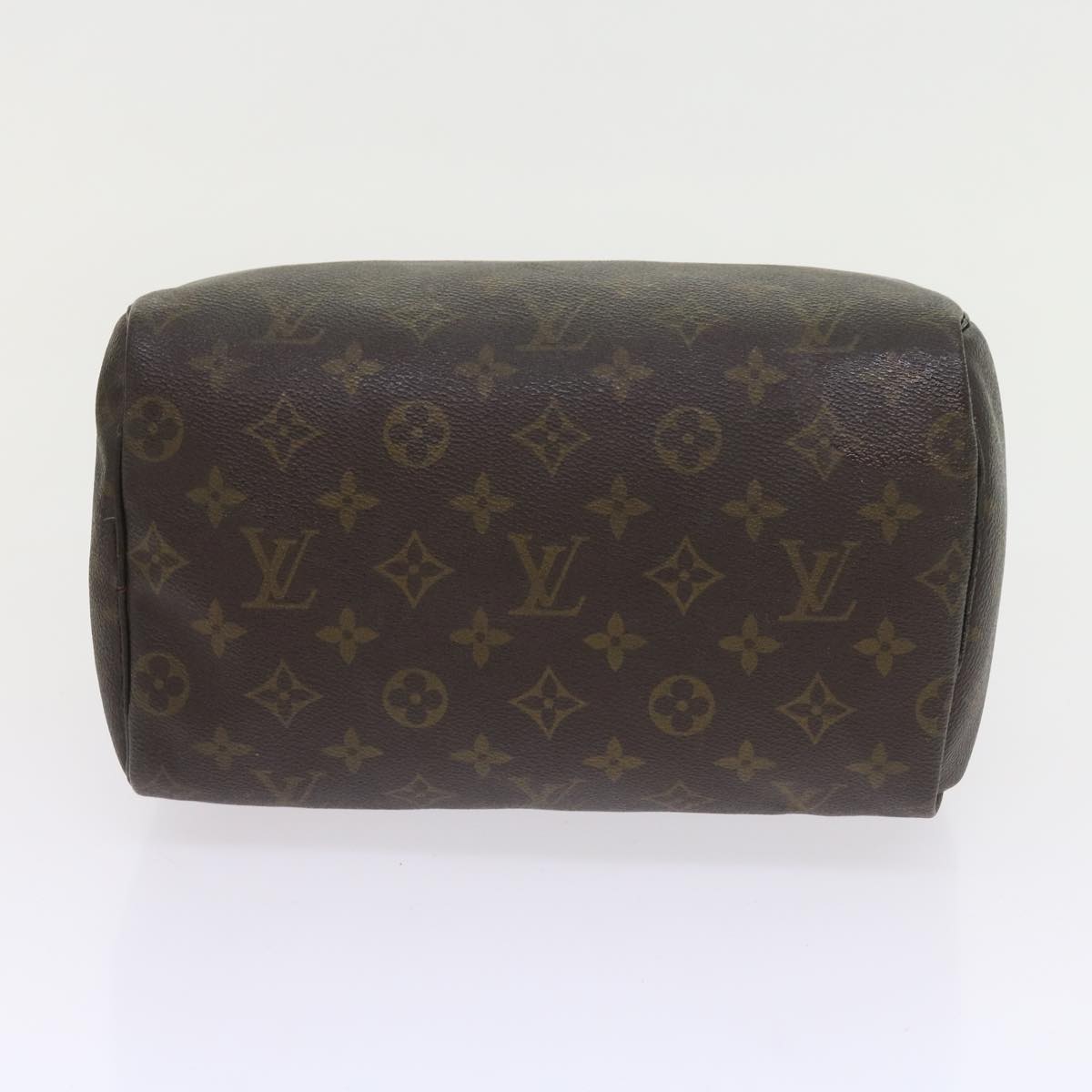 LOUIS VUITTON Monogram Speedy 25 Hand Bag M41528 LV Auth bs9968