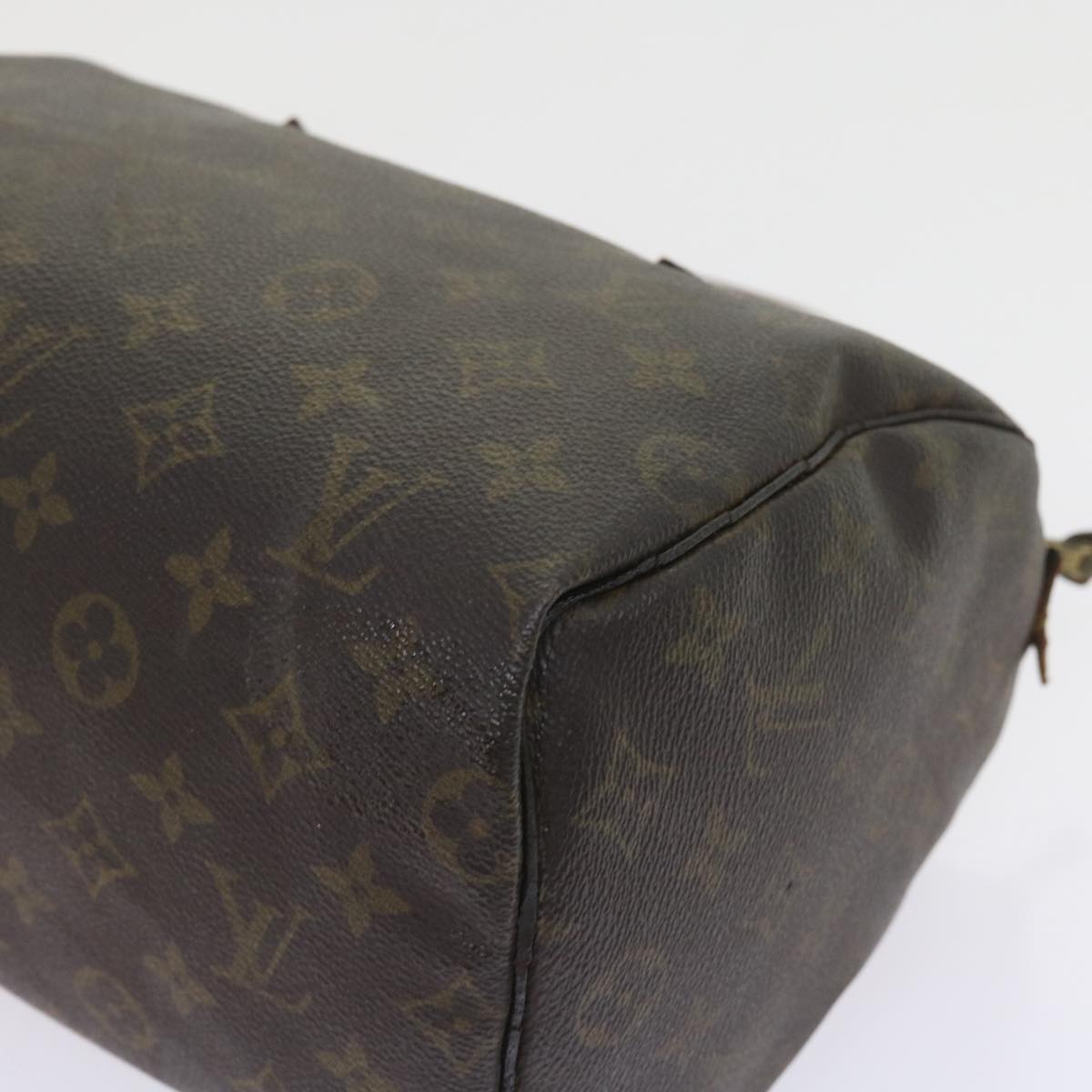 LOUIS VUITTON Monogram Speedy 25 Hand Bag M41528 LV Auth bs9968