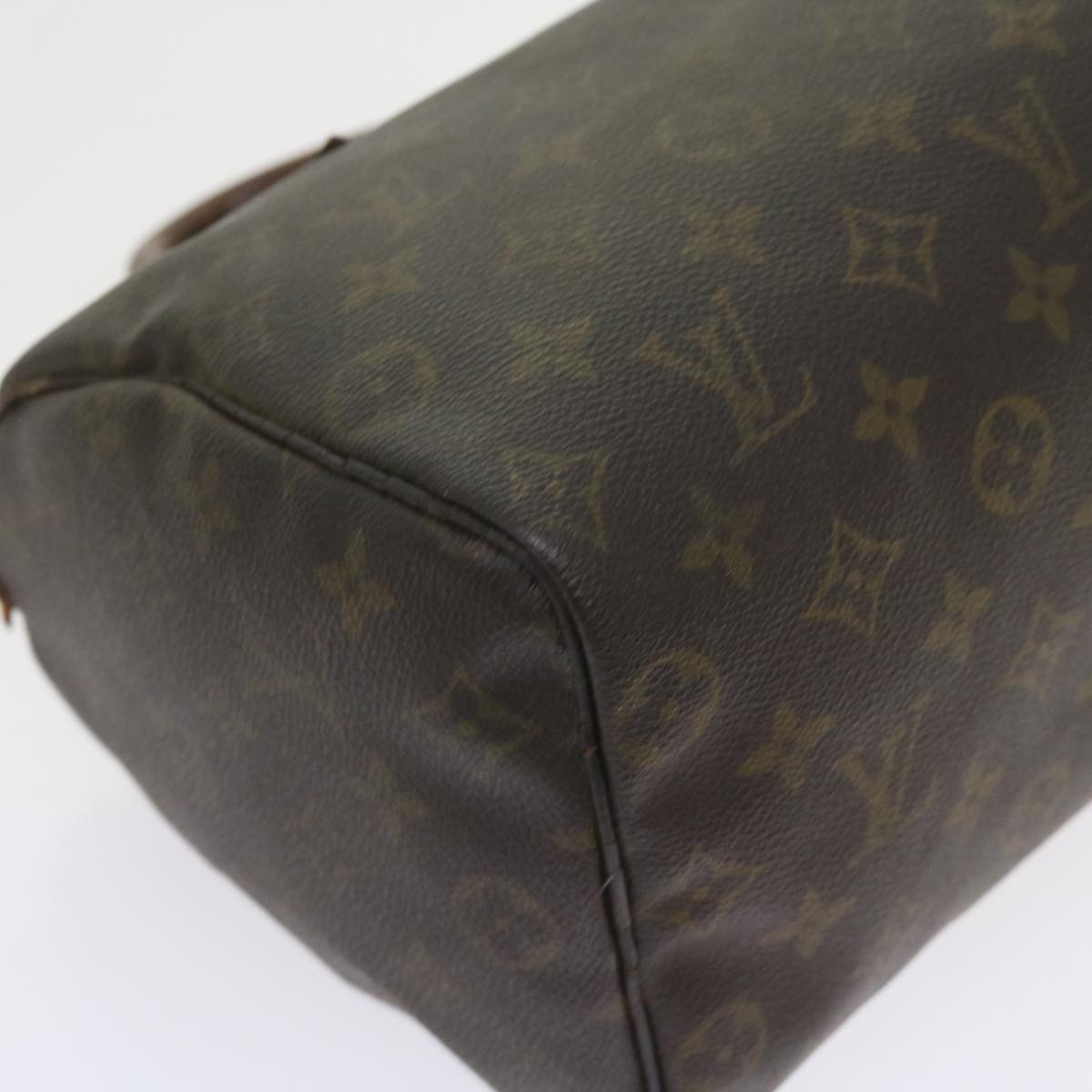 LOUIS VUITTON Monogram Speedy 25 Hand Bag M41528 LV Auth bs9968