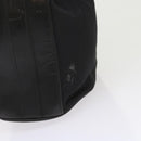 GUCCI Bamboo Shoulder Bag Nylon 2way Black Auth bs9976-5