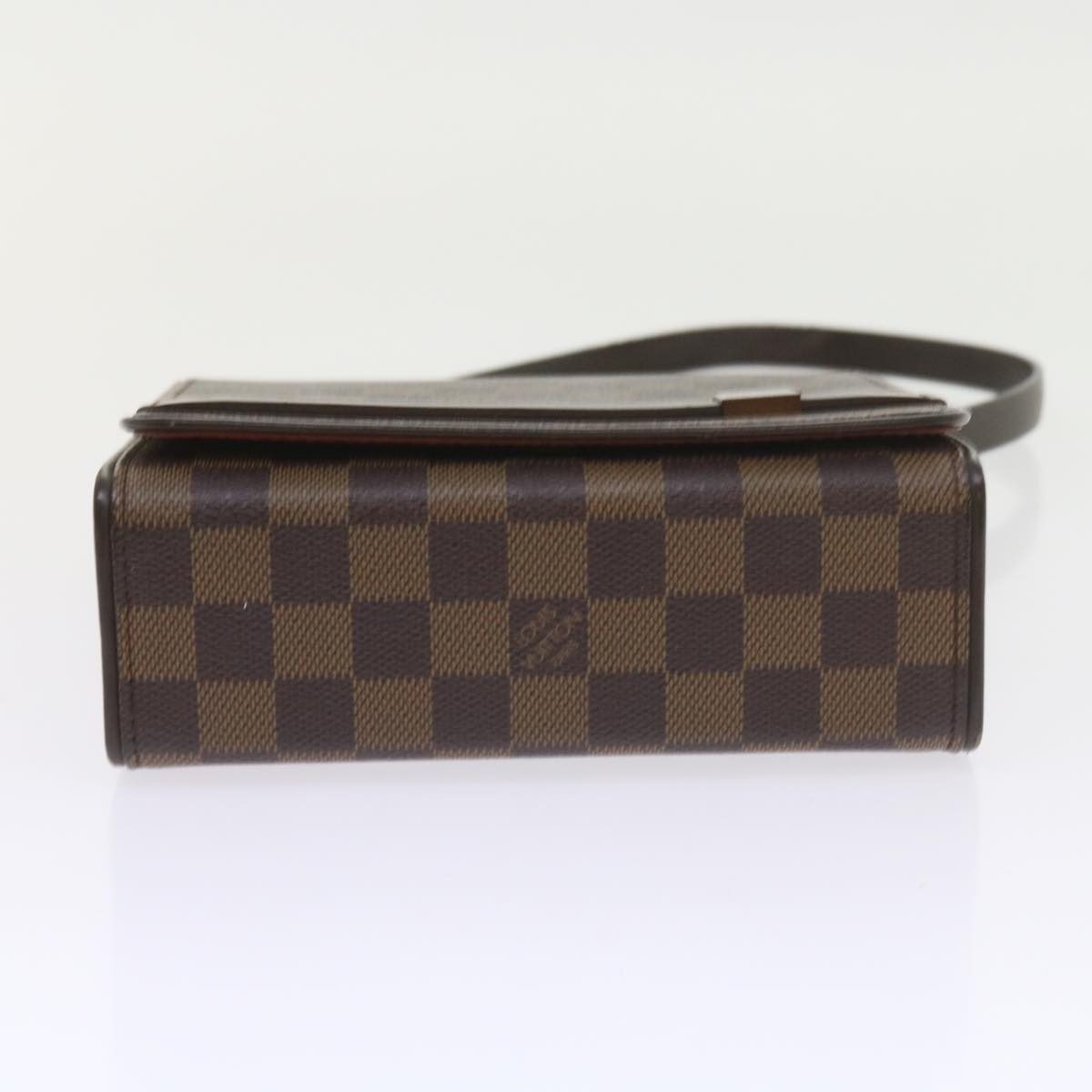 LOUIS VUITTON Damier Ebene Tribeca Mini Shoulder Bag N51162 LV Auth bs9989