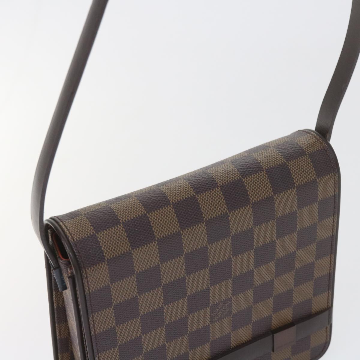 LOUIS VUITTON Damier Ebene Tribeca Mini Shoulder Bag N51162 LV Auth bs9989