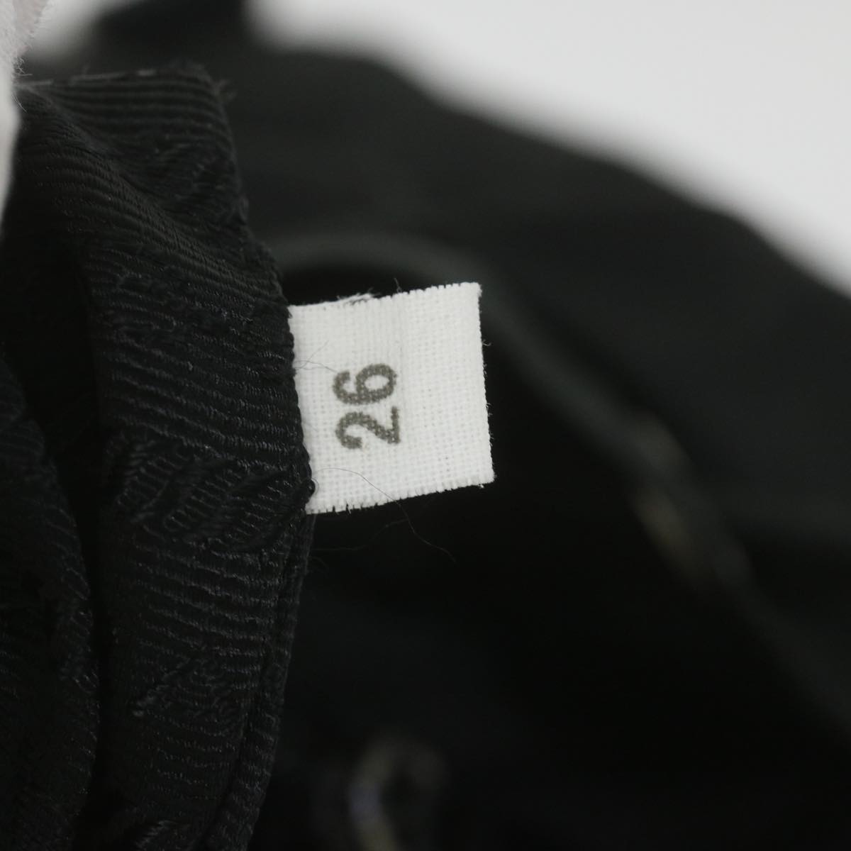PRADA Backpack Nylon Black Auth bs9996