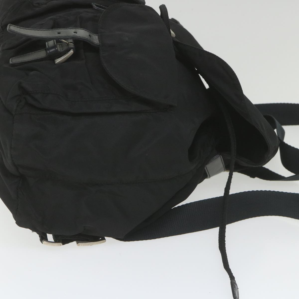 PRADA Backpack Nylon Black Auth bs9996