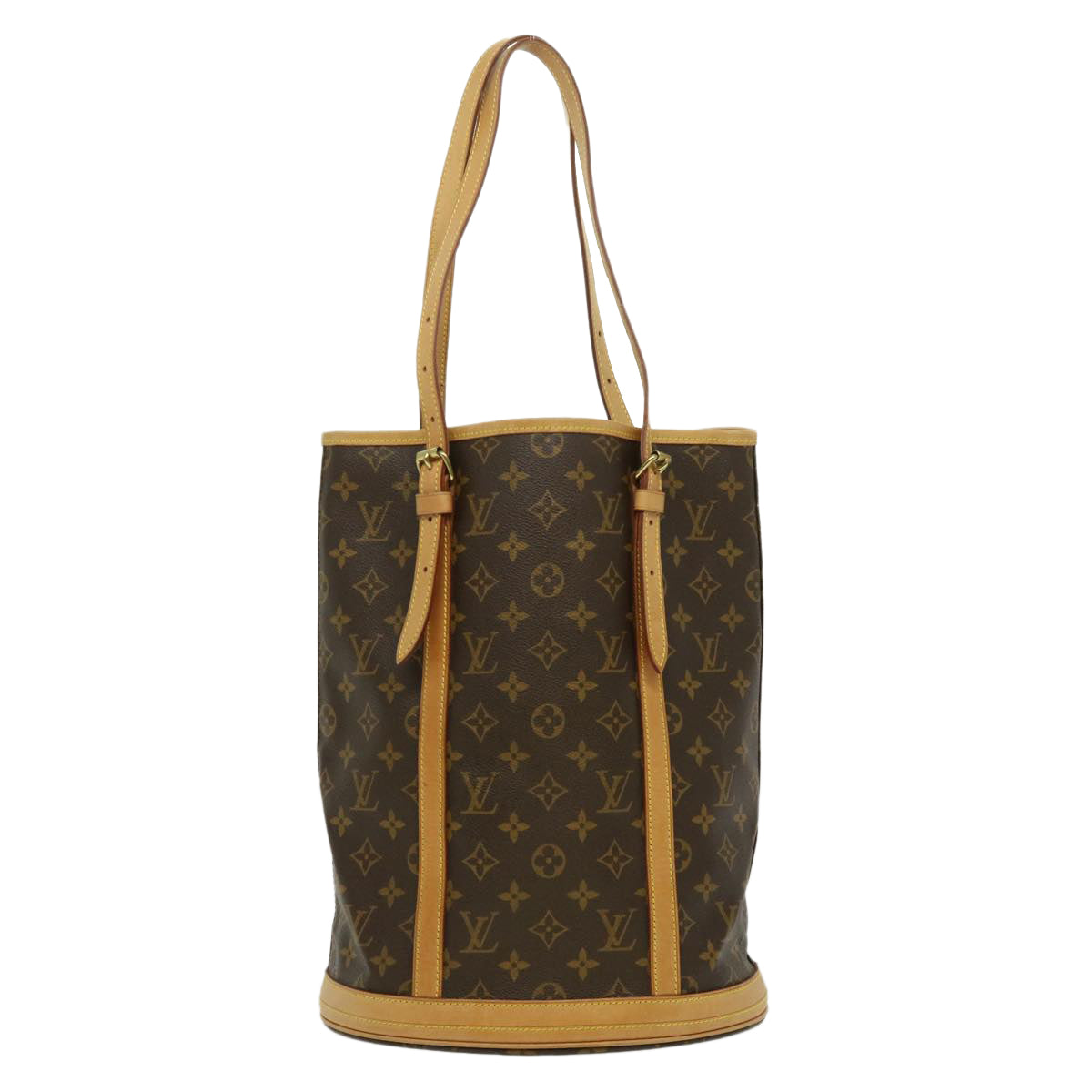 LOUIS VUITTON Monogram Bucket GM Shoulder Bag M42236 LV Auth ch019