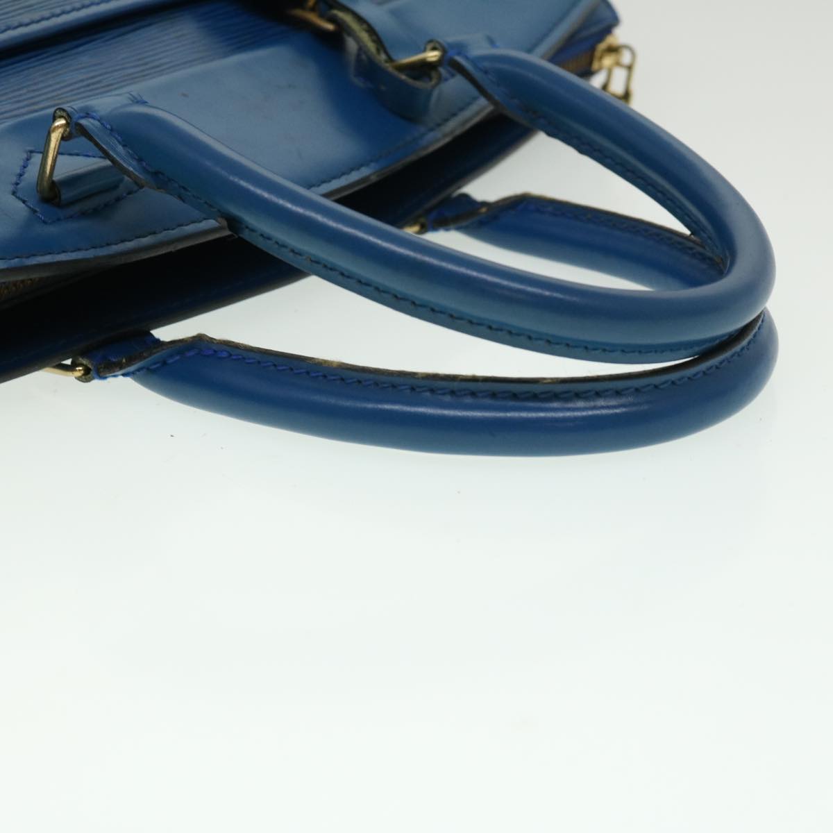 LOUIS VUITTON Epi Riviera Hand Bag Blue M48185 LV Auth ch024