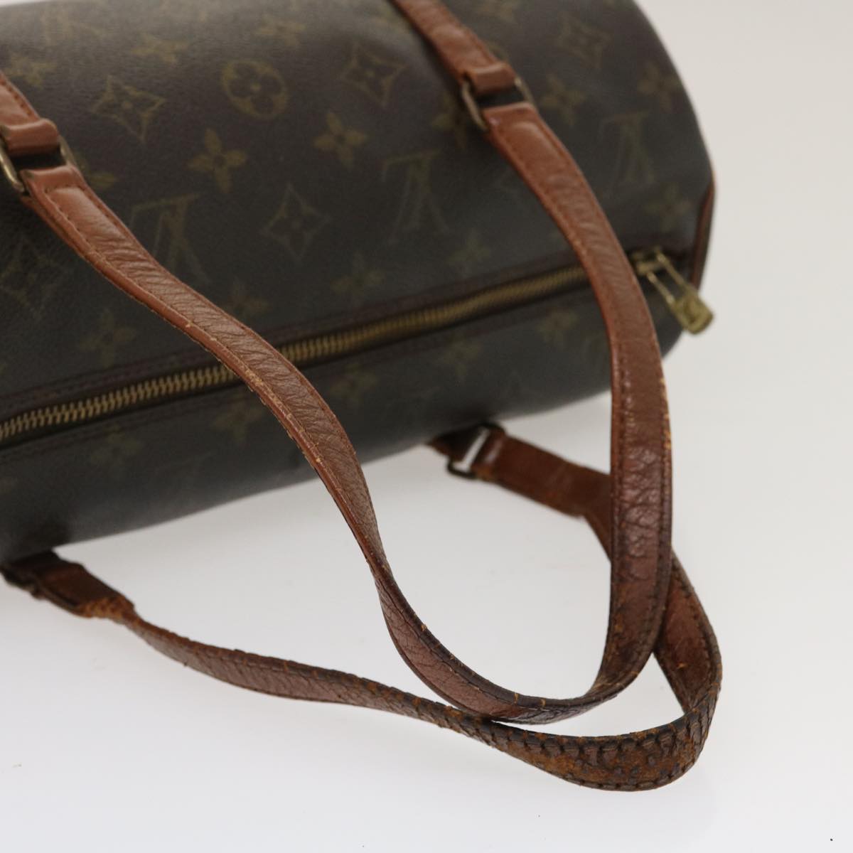 LOUIS VUITTON Monogram Papillon 30 Hand Bag Vintage M51365 LV Auth cl033