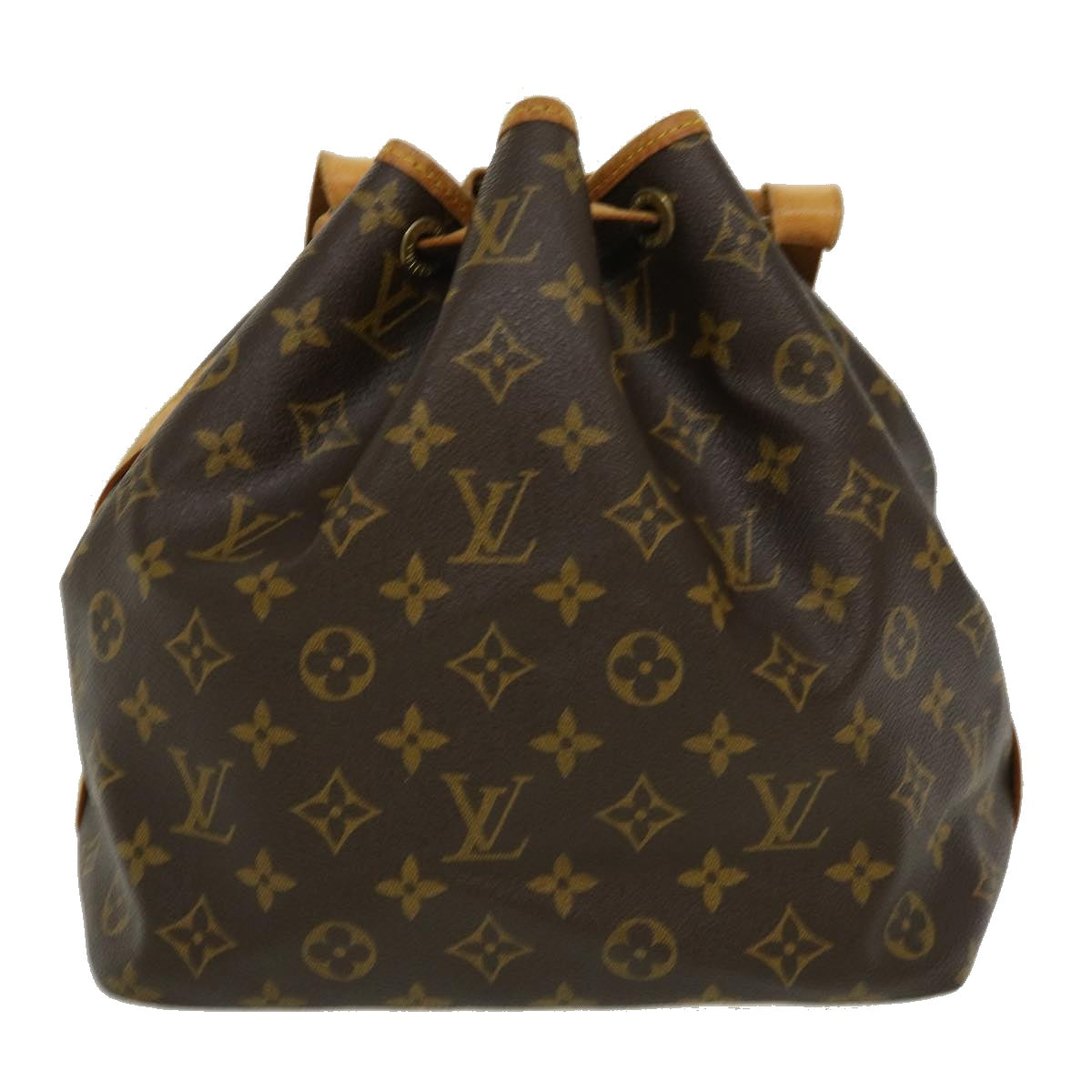 LOUIS VUITTON Monogram Petit Noe Shoulder Bag M42226 LV Auth cl056 - 0