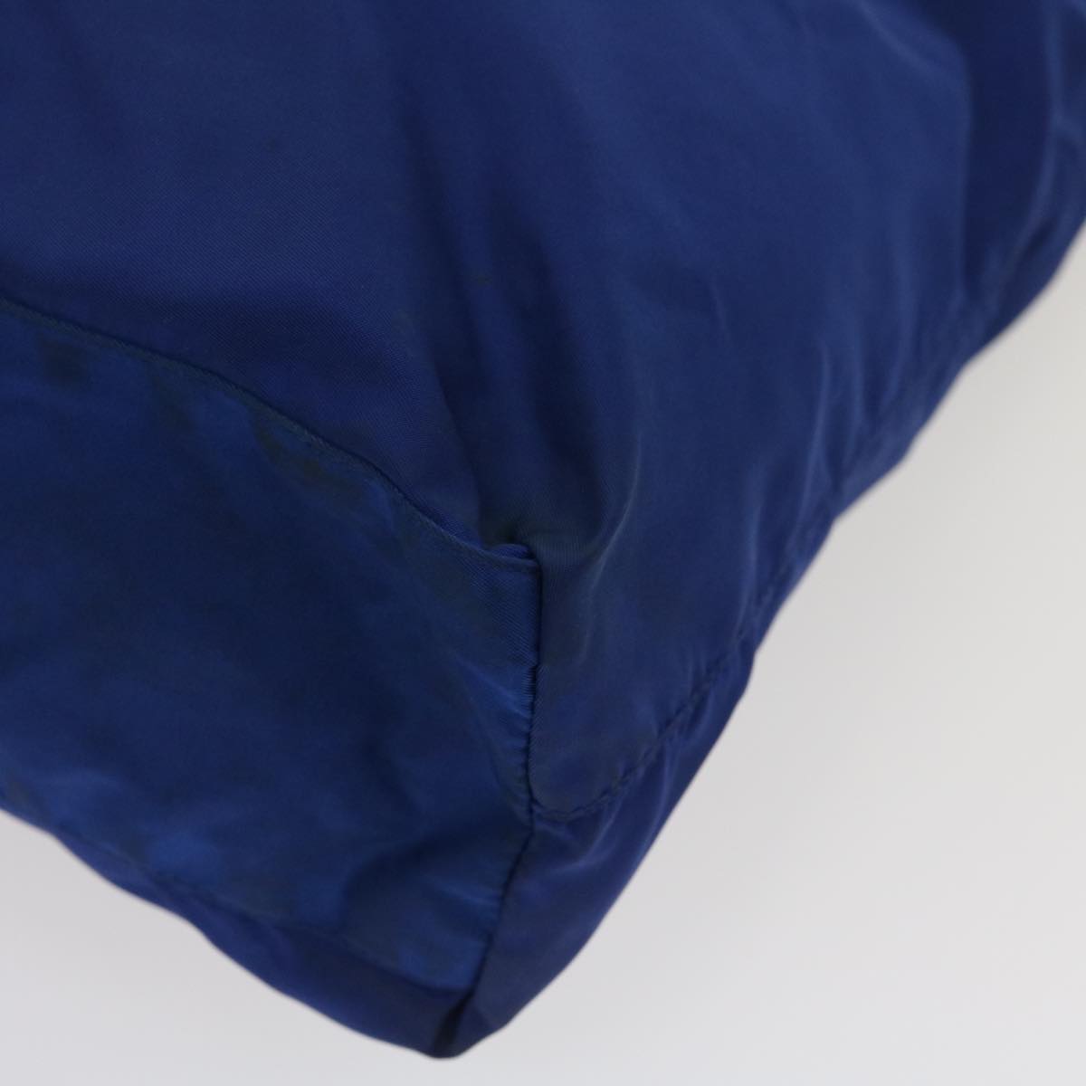 PRADA Tote Bag Shoulder Bag 2way nylon Blue Auth cl067