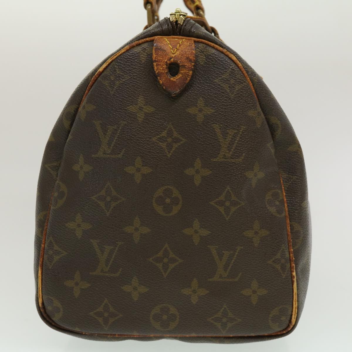 LOUIS VUITTON Monogram Speedy 30 Hand Bag M41526 LV Auth cl070